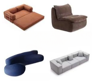 Wholesale Fabric Compression Single Sofa